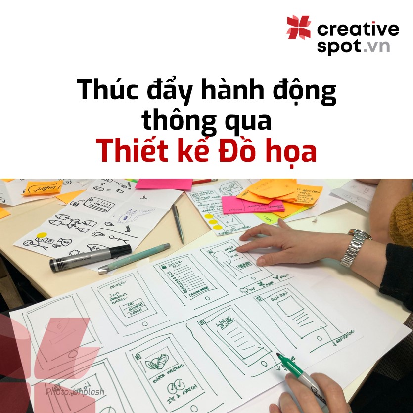 THIẾT KẾ ĐỒ HỌA HẤP DẪN GIÚP THÚC ĐẨY HÀNH ĐỘNG